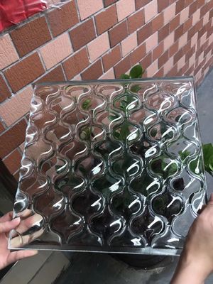높은 투과율 주방용 조리대 6 밀리미터 큰 융합된 유리 패널