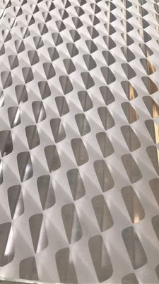균일면 예술적 SGCC  300x300mm 모래 조각하는 글라스