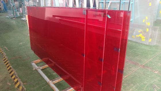 방풍 8 밀리미터 300x300mm 장식적 라미네이트된 유리