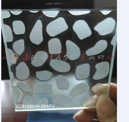 평평한 산은 EN12150-1 5MM 샤워기 인클로저 글라스를 식각했습니다