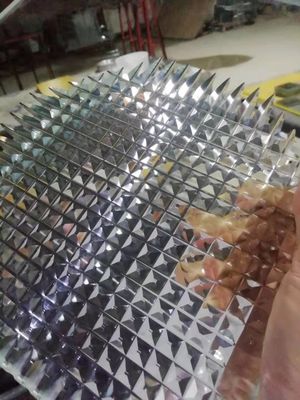 10MM 모래 조각하는 글라스를 분사기로 닦는 표면 질감