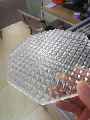 10MM 모래 조각하는 글라스를 분사기로 닦는 표면 질감