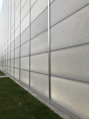 흐린 제이드 불투명체 산은 19 밀리미터 글라스 블럭 벽돌을 식각했습니다