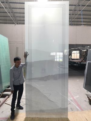 야외 스크린 거친  3 밀리미터 장식적 라미네이트된 유리