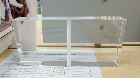 SGCC 19 밀리미터를 구축하는 사무실은 글라스 블록을 통해서 봅니다